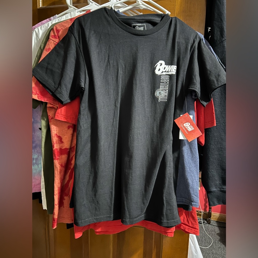 NWT Sold Out Limited Edition David Bowie Vans Graphic Tee Sz S